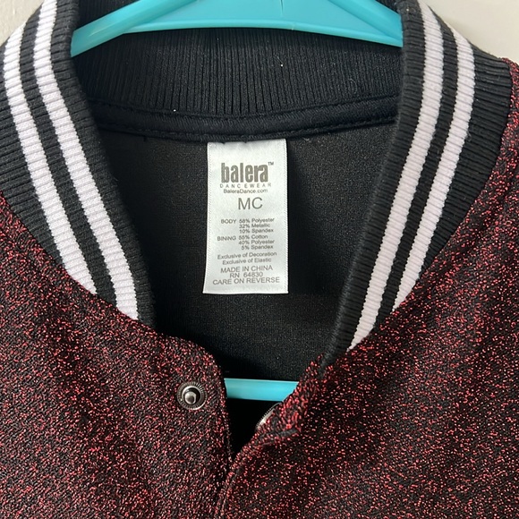 Balera Dancewear Sparkly Jacket Size MC - Picture 3 of 6